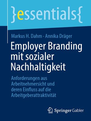 cover image of Employer Branding mit sozialer Nachhaltigkeit